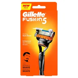 Gillette Fusion 5, Shaving Razor For Men | With Beard Shaping Back Blade | 5 Blades For Your Perfect Shave | Styling Bac