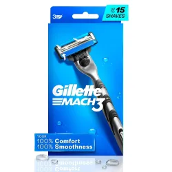 Gillette Mach 3 Mens Comfortable Razor