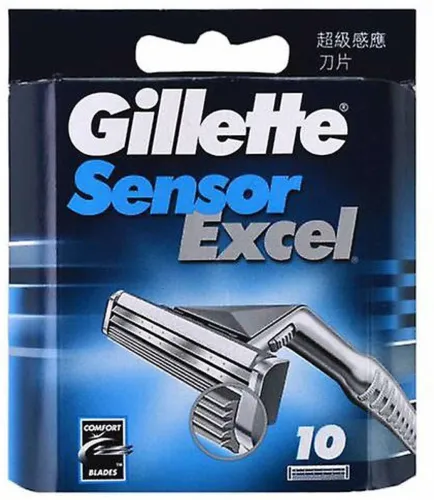 Image of Gillette Sensor Excel Blades – Pack of 10