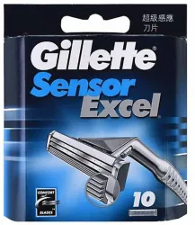 Gillette Sensor Excel Blades – Pack of 10