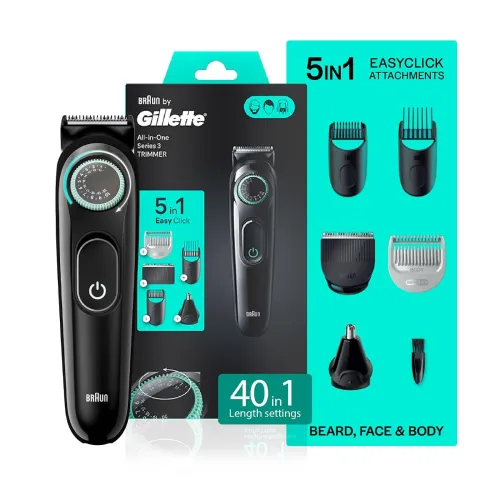 Image of Gillette Series 3 All-in-One Beard & Body Trimmer 