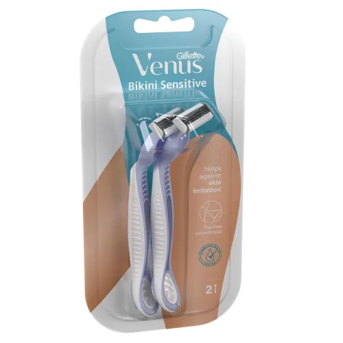 Image of Gillette Venus Bikini Sensitive Razor – 2pcs, Women