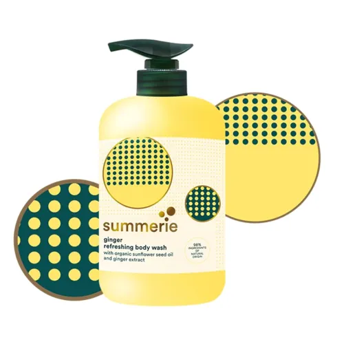 Image of Ginger Refreshing Body Wash for Women | Enriched with Organic Sunflower Seed Oil | Hydrating, Anti-Inflammatory and Soot