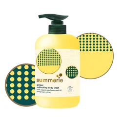 Ginger Refreshing Body Wash for Women | Enriched with Organic Sunflower Seed Oil | Hydrating, Anti-Inflammatory and Soot