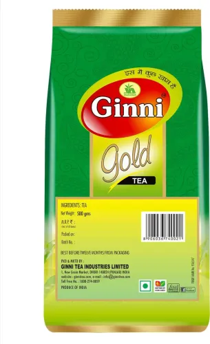 Image of GINNI Gold Tea Pouch (500 g)