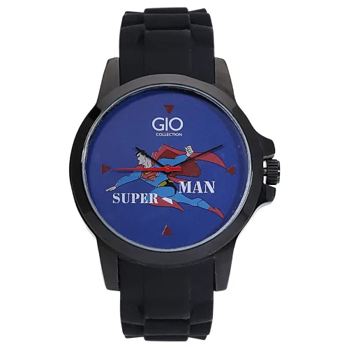 Image of Gio Collection Analog Blue Dial Men's Watch