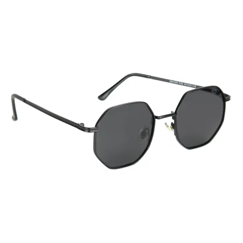 Image of Gio Collection Hexagon Polarized UV Protected Sunglasses