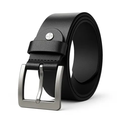 Image of GIOLYNN Men's Genuine Leather Belt for Men
