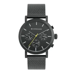 Giordano Analog Black Dial Mens Watch-1826-33