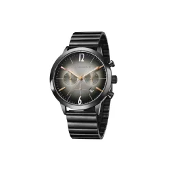 Giordano Analog  Stainless Steel Case & Strap Chronograph Watch for Men
