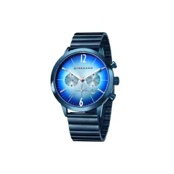 Giordano Analog Chronograph Watch for Men - Round Dial, Date Display Function