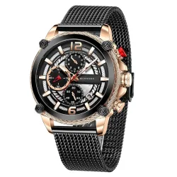 Giordano Analog Metal Strap Men Watch