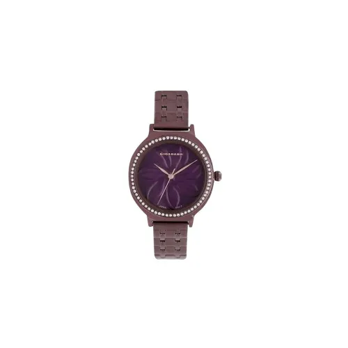 Image of Giordano Analog Purple Dial Women's Watch