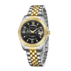 Giordano Analog Quartz Watch for Men with Round Dial, Date Display