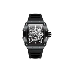 Giordano Analog Watch for Men, Silicone Strap