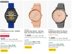 Giordano Analog Watch @ Up to 84% OFF