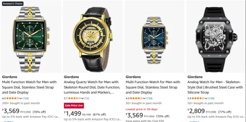 Image of Giordano at minimum 70% Discount