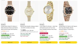 Giordano Elegant Stylish Watch for Women at minimum 70% Discount