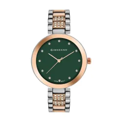 Giordano Eleganza Crystal Analog Womens Watch