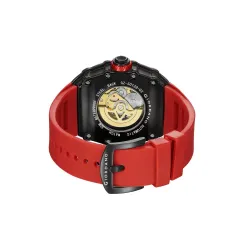 Giordano Luxury Automatic Watch for Men – Mechanical Skeleton Dial