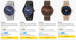 Giordano Mens Watches at minimum 80% Discount