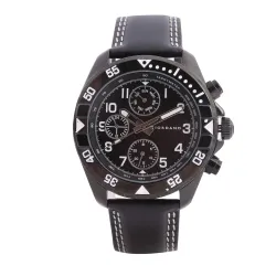 Giordano Multi Function Black Dial Mens Watch