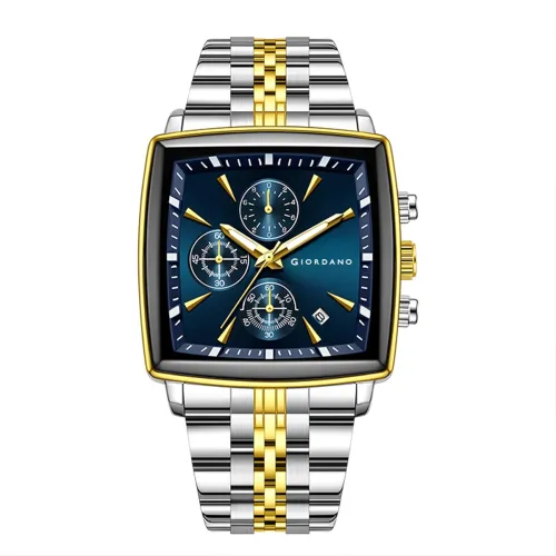 Image of Giordano Multi Function Watch for Men with Square Dial