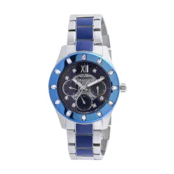 Giordano Multifunction Blue Dial Womens Watch