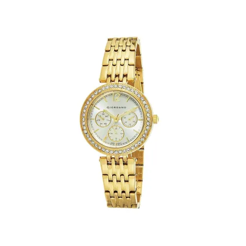 Image of Giordano Multifunctional Silver Dial Women's Watch