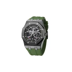 Giordano Skeleton Style Dial Analog Watch