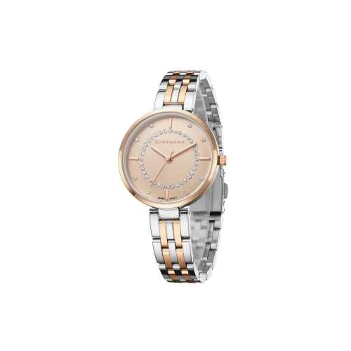 Image of Giordano Stylish Analog Watch for Women with Diamond Studed Dial with Crystal