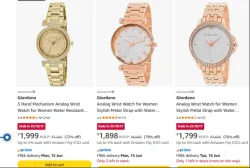 Giordano Watch For Women Minimum 79% Discount