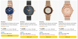 Giordano Watch for Women Minimum 79% Off