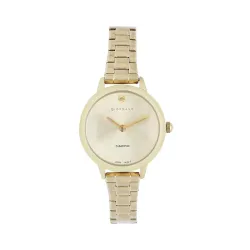 Giordano Womens Dial Metallic Analogue Watch - GD-2034-22 (Gold_Free Size)