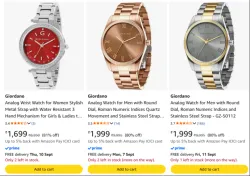 Giordano Wrist Watch Minimum 80% Discount