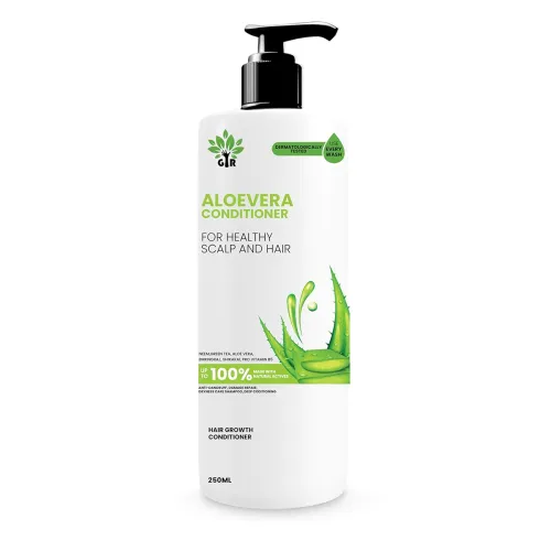 Image of GIR Aloe Vera Ayurvedic Conditioner with Aloe Vera & 21 Herbs Nourishes Scalp & Hair Paraben & Silicone Free (250 ML)