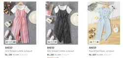Girls Clothes Minimum 80% Discount
