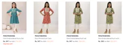 Girls Printed Kurti Sets Starts ₹347