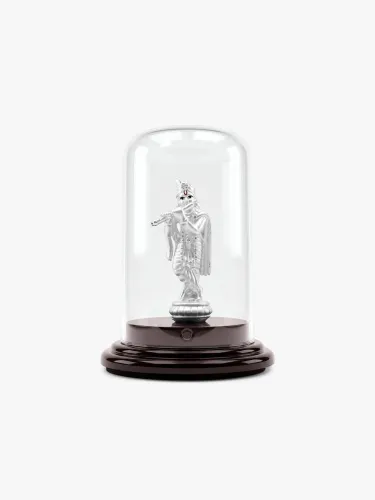Image of GIVA Silver-Toned Religious Figurine Showpiece