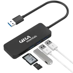 GIZGA 5-in-1 High Speed USB Hub