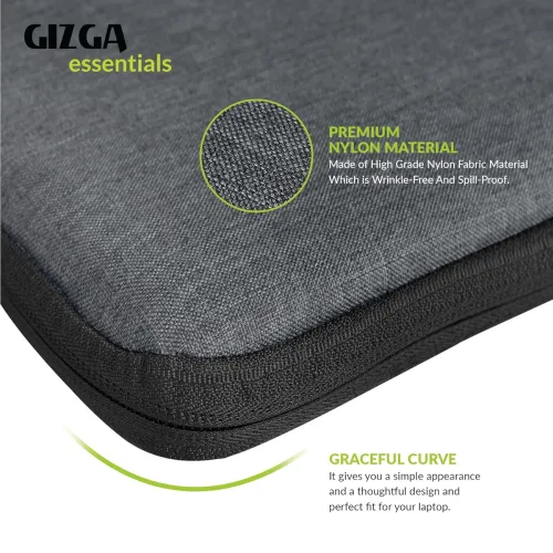 Image of Gizga Essentials 14.1 Inch Laptop Sleeve Case Cover Pouch Bag with Front Pocket|