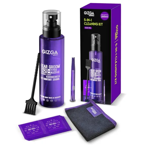 Image of Gizga Essentials 5 in 1 Screen Cleaning Kit