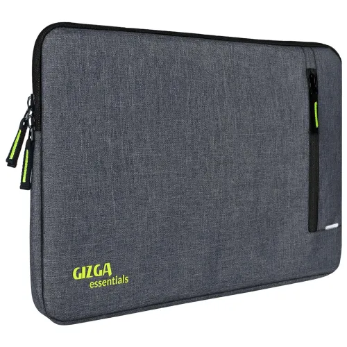 Image of Gizga Essentials 14.1 Inch Laptop Sleeve Case Cover Pouch Bag with Front Pocket| Slim & Water-Resistant Nylon Fabric wit
