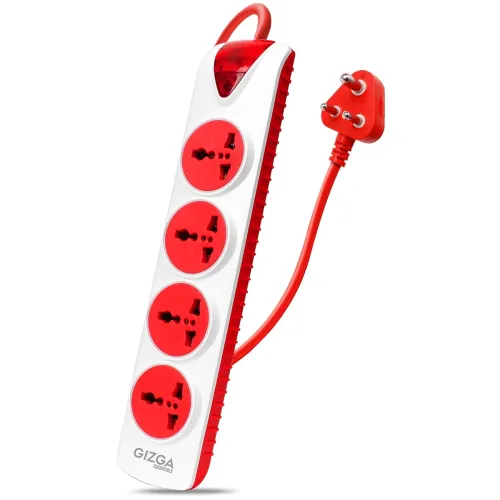 Image of Gizga 1500W Multi Plug Extension Board – 4 Sockets