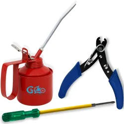 GIZMO Electric Tool Set, Electrician Tool Kit With 2-in-1 Screwdriver 6\', Wire Cutter & Oil Can 1/4 Pint; Hand Tool Kit For Home; Tool Kit For Home Use Multipurpose