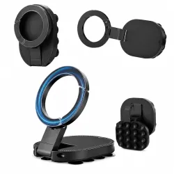 GK ELITE 3-in-1 Magnetic Suction Cup Phone Mount with 18 Suction Cups
