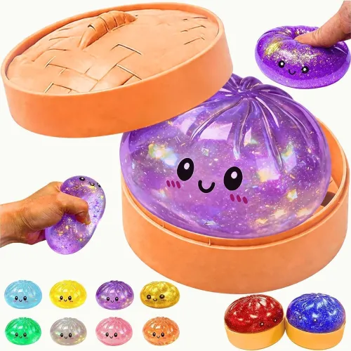 Image of GK ELITE Mystery Dumpling Squishy Toy (Pack of 1)