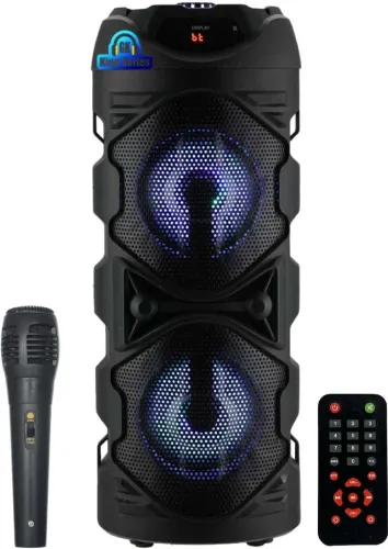 Image of Gk King Series Double Woofer 50W Bluetooth Party Speaker