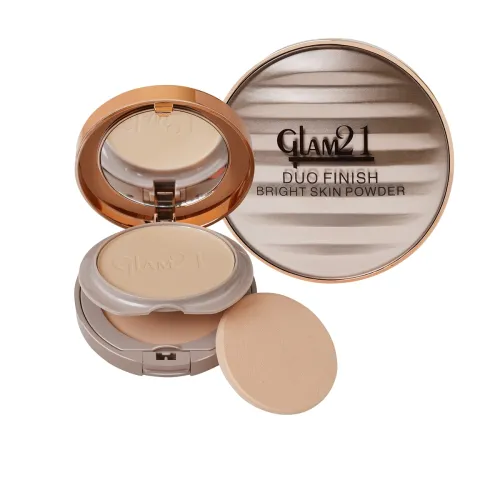 Image of Glam21 Duo Finish 2-in-1 Bright Skin Compact Powder