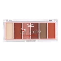 Glam21 Eye Spirits Eyeshadow Palette | Highly Pigmented Matte & Shimmer Shades | Blendable & Crease-Proof Formula | Long